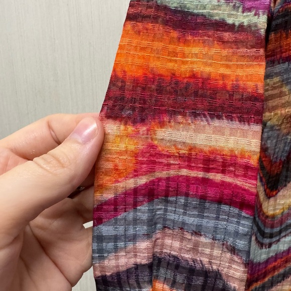 Marie Oliver Hannon Ammolite Stripe Maxi Dress. Size 6 - Picture 4 of 9